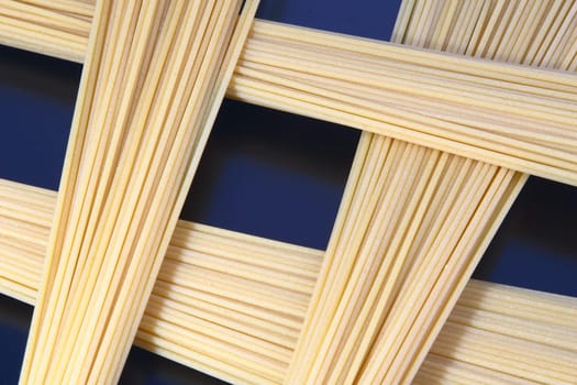 Spaghetti arranged differently