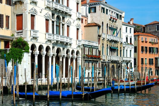 Canal Houses,Venice,Italy