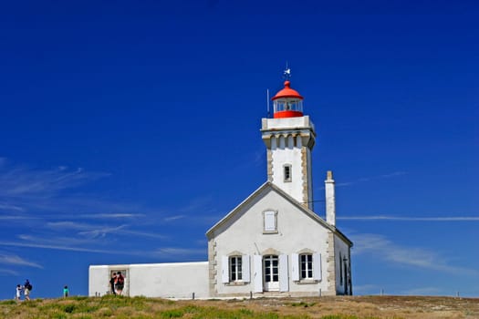 Belle-Île,Le Pointe des Poulains  Lighthouse