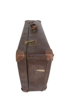 Old suitcase. Studio recording