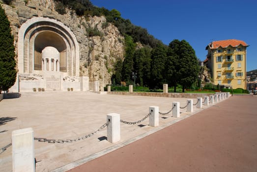 War memorial in Nice