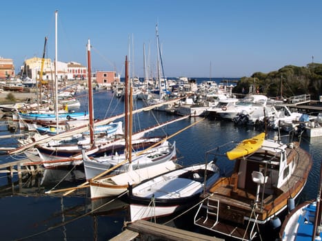 Port of "Stintino"" Sardinia"