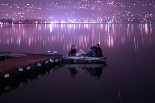 30 sec,F2.8 at the lake Madjore