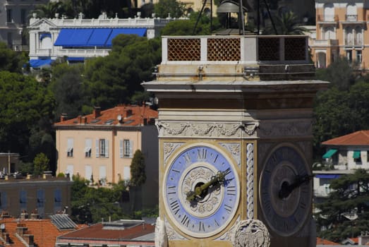 Clock in Nice