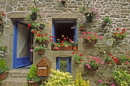 Moncontour,house detail