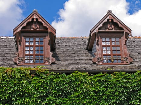 Mont-Dol,half-timbered house