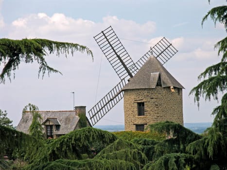 Mont-Dol,windmill,Brittany