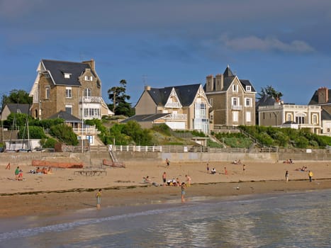 Rothéneuf,Houses by the sea