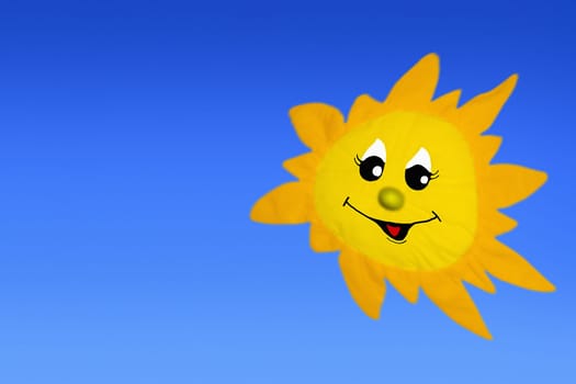 Cheeky little sun