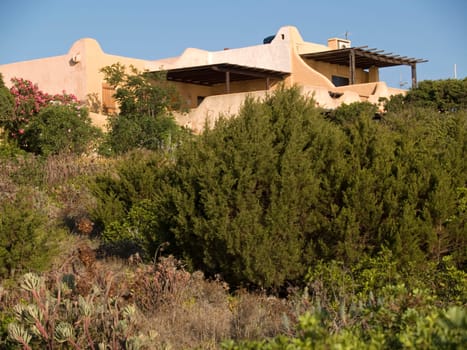 House with land in Mediterranean style