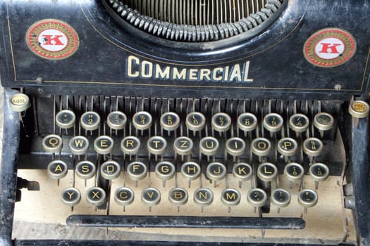 Old typewriter