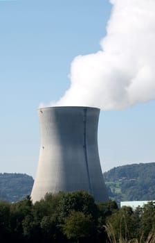 Cooling tower of the Leibstadt power plant