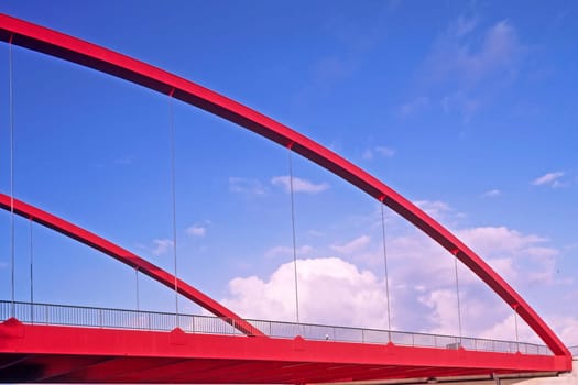 red bridge