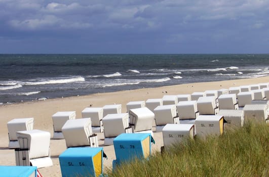 Beach chairs