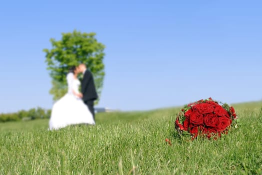 Bride and groom