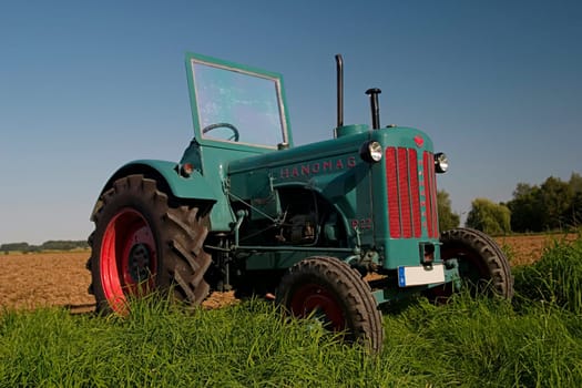 Vintage tractor