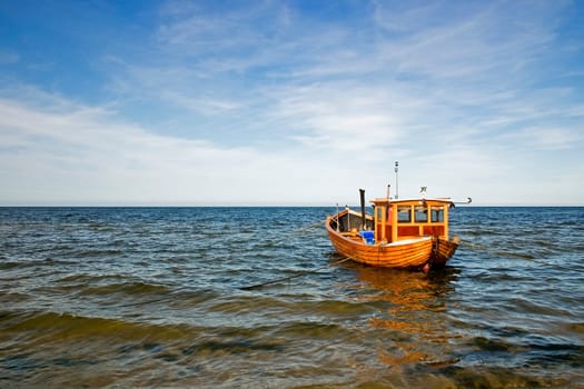 Fishing boat,island of Usedom