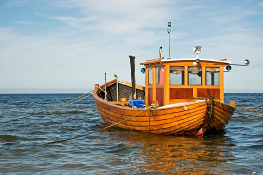 Fishing boat,island of Usedom