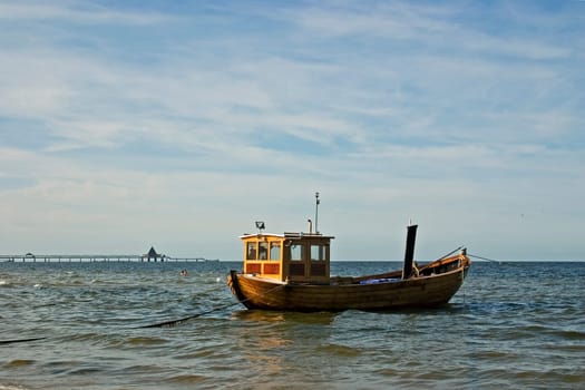 Fishing boat,island of Usedom