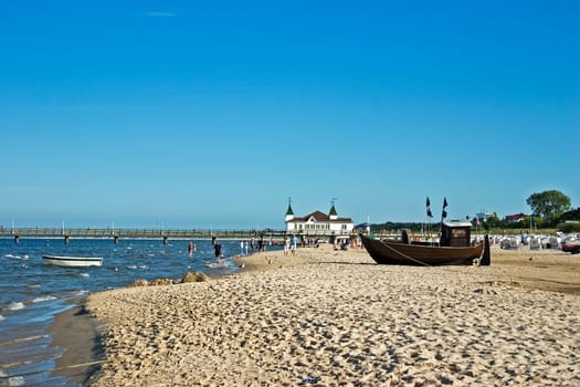 seaside resort Ahlbeck,island of Usedom