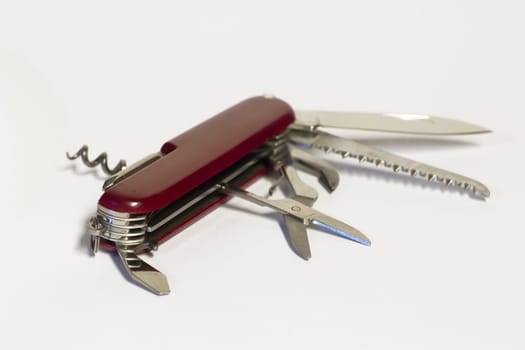 Red Pocket Knife