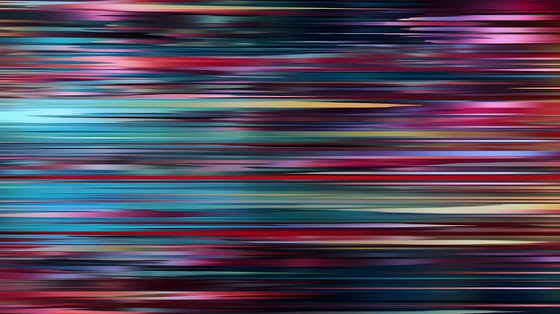 Abstract speed motion blur striped glitchy distorted background and wallpaper. Neural network generated in May 2023. Not based on any actual scene or pattern.