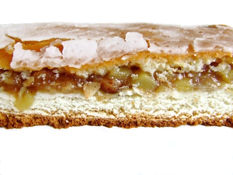 Covered apple pie