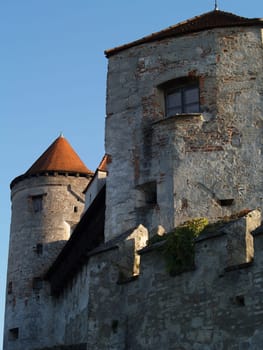 Castle complex in Burghausen