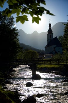 Ramsau parish church