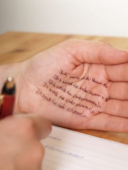 I'll never cheat again