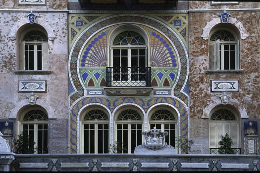 Monaco,house detail,Cote dAzur