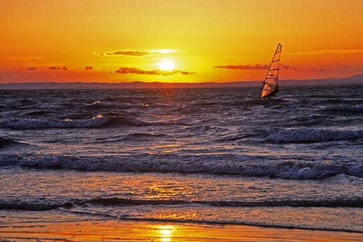 Sunset at Port Camargue