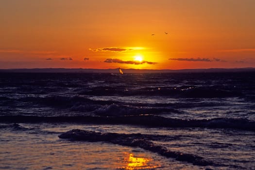 Sunset at Port Camargue