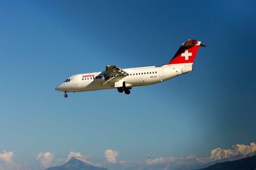 Avro Regional Jet RJ100,Swiss International Air Lines,Switzerland