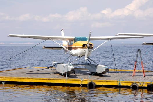 Seaplane on the Rio Negro,Manaus,Amazonas,Brazil