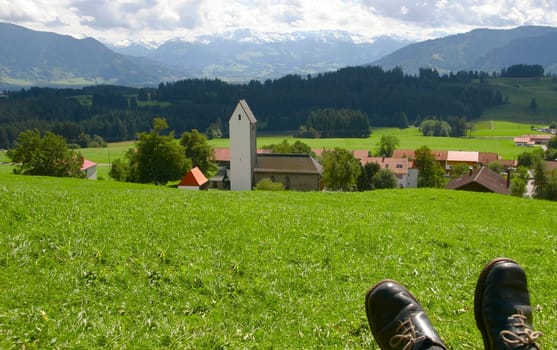 Death on the mountain pasture...