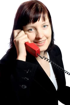 on the phone
