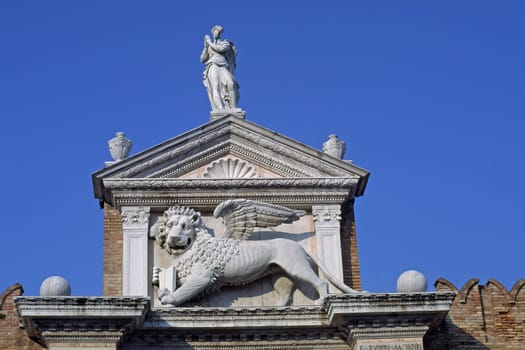 Venice,Arsenal,Lion with wings