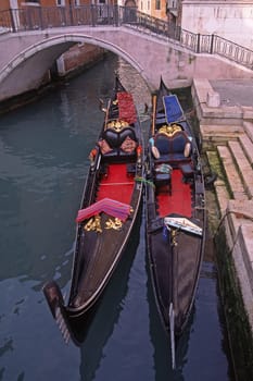 Venedig, Gondeln