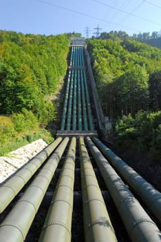 ... Hydroelectric power plant at Lake Walchen/Lake Kochel