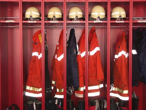 Firefighter's locker
