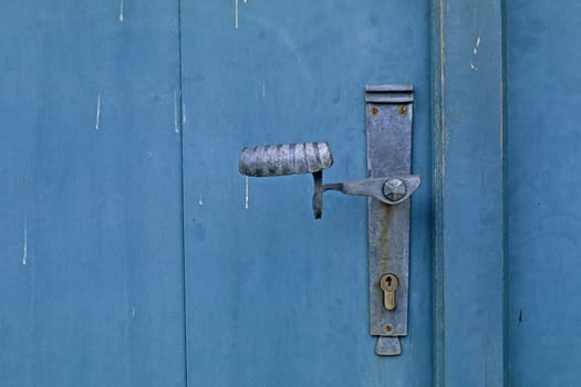 Schledehausen,blue door,door handle