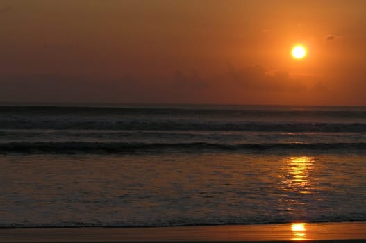 Kuta Beach Sunset - Bali