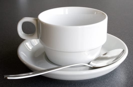 Empty coffee cup