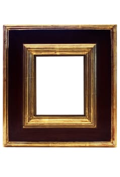 Black and gold frame