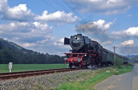 Steam locomotive