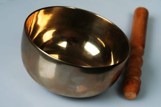 Singing bowl with clapper III