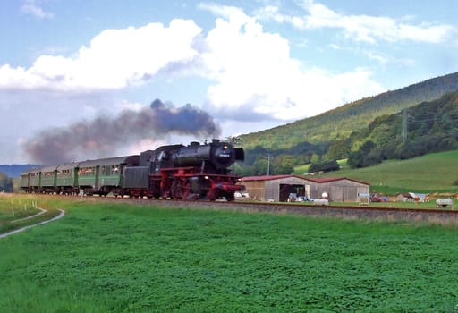 Steam train ride