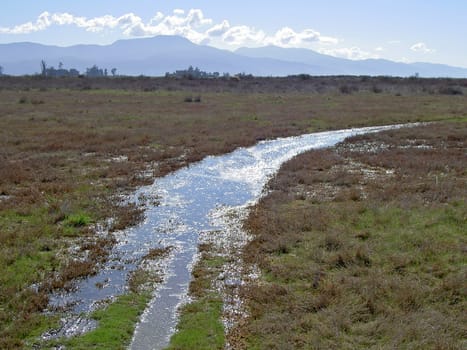 Rainy weather in New Zealand