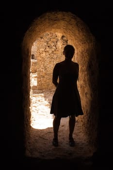 Mysterious woman